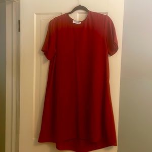 Everlane red dress.